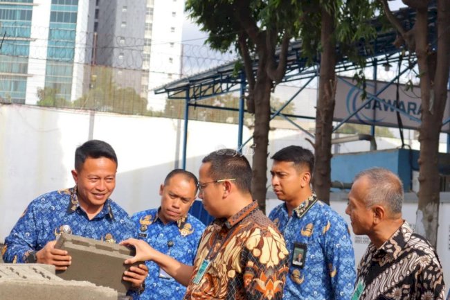 Produk Jawara Beton Lapas Kelas I Tangerang Dilirik Dunia Industri