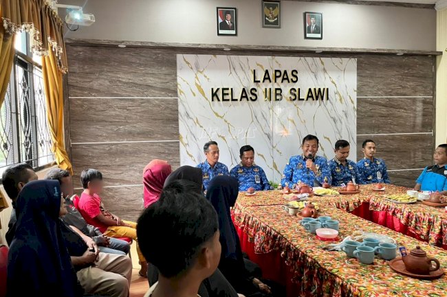 Lapas Slawi Gelar 'Moci Bareng', Pererat Silaturahmi dengan Keluarga Warga Binaan
