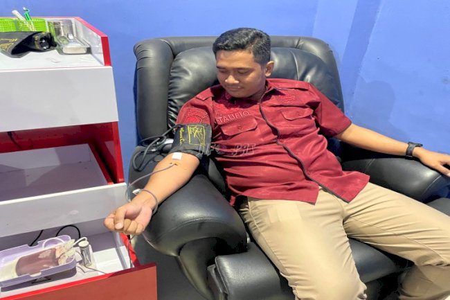 Jajaran Rutan Pelaihari Donorkan Darah lewat “IMIPAS Peduli” 