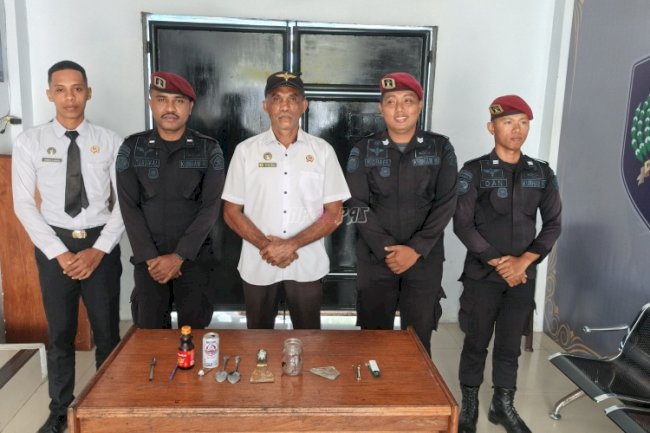 Tingkatkan Kewaspadaan, Lapas Saparua Gelar Penggeledahan Hunian Warga Binaan