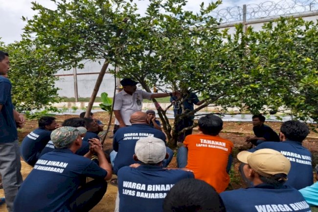 Lapas Banjarbaru Gelar Pelatihan Pengendalian Hama dan Perbanyakan Tanaman untuk Dukung Ketahanan Pangan