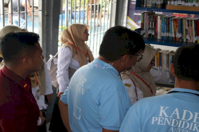 Lapas Banjarmasin Dapatkan Bimbingan Teknis Pengelolaan Perpustakaan dari Dinas Perpustakaan dan Kearsipan Kota Banjarmasin