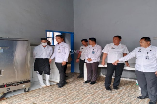 Uji Petik Layanan Kepribadian dan Kemandirian, Lapas Ternate Sambut Kunjungan Tim Direktorat Pelayanan Tahanan dan Anak