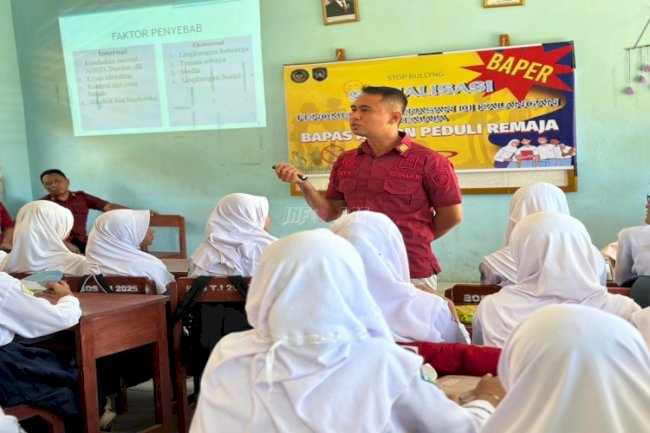Lewat ‘Baper’, Bapas Ambon Edukasi Siswa SMPN 9 Buru atasi Fenomena Kekerasan Remaja di Bumi Bupolo