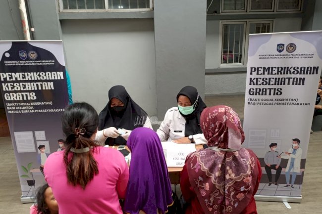 Lapas Cipinang Hadirkan Layanan Kesehatan Gratis untuk Keluarga Warga Binaan