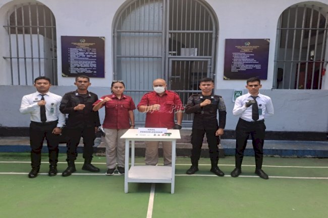 Pastikan Blok Steril Narkoba dan Barang Terlarang, Lapas Bandanaira Gelar Inspeksi Mendadak