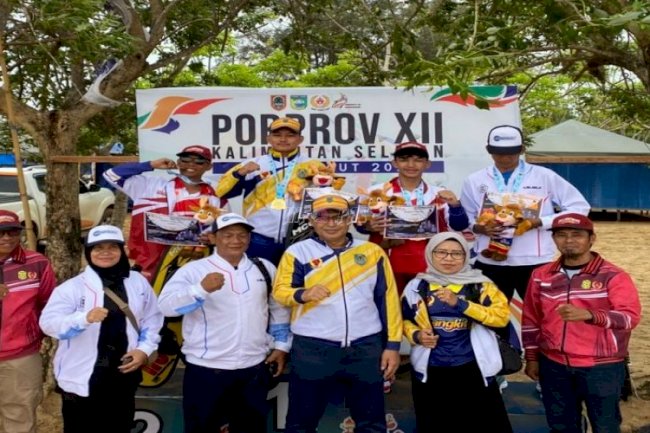 Petugas Lapas Narkotika Karang Intan Berprestasi di Porprov XII Kalsel, Raih Tiga Medali Sekaligus