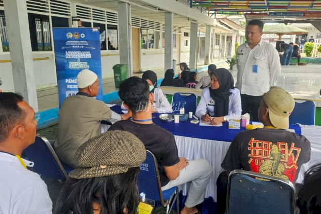 Semakin Humanis, Lapas Pangkalpinang Kembali Gelar Cek Kesehatan Gratis