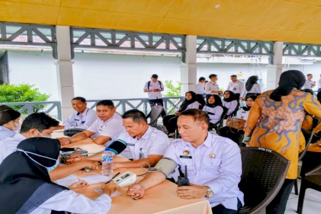 Lapas Ternate Ambil Bagian dalam Pengobatan Gratis Memperingati Hari Bakti Kemenimipas