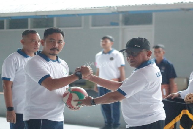 Semarakkan Hari Bakti Kemenimipas, Lapas Takalar Buka Pekan Olahraga