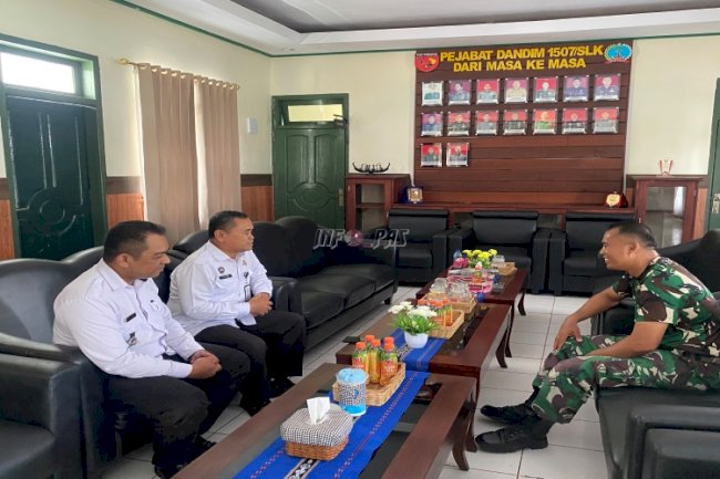 Lapas Saumlaki dan Kodim 1507/Saumlaki Tingkatkan Sinergi Keamanan Jelang Natal