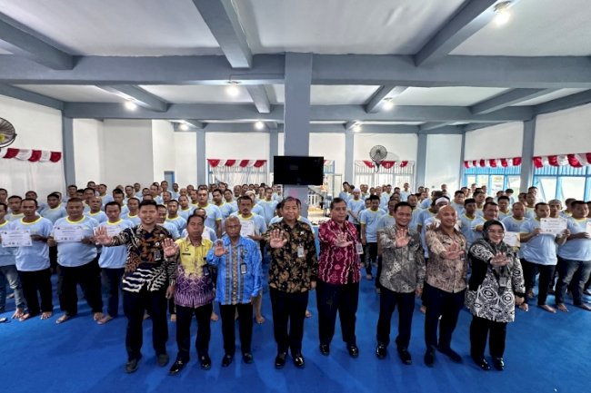 Rehabilitasi Pemasyarakatan di Lapas Kotabaru Resmi Ditutup, 150 Warga Binaan Siap Jalani Hidup Lebih Baik