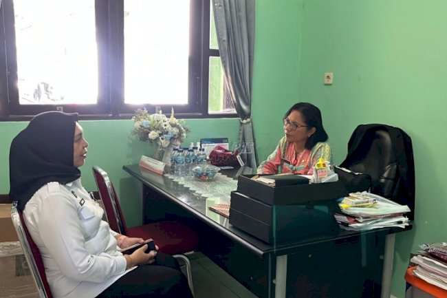 Tingkatkan Layanan Identitas Warga Binaan, Lapas Perempuan Ambon Koordinasi Disdukcapil Kota Ambon