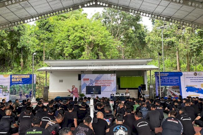 Lapas Besi Fasilitasi Pembinaan Integritas ASN Kemenimipas di Nusakambangan
