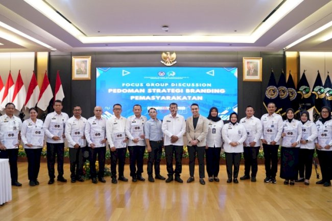 Ditjenpas Gelar FGD dan Sosialisasi Pedoman Branding Pemasyarakatan, Tetapkan 17 UPT sebagai Pilot Project