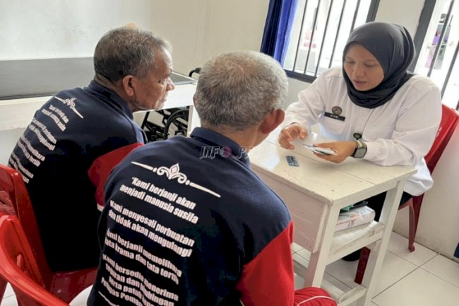 Warga Binaan Lapas Wahai Terima Obat Gratis, Tindak Lanjut Aksi Cek Kesehatan