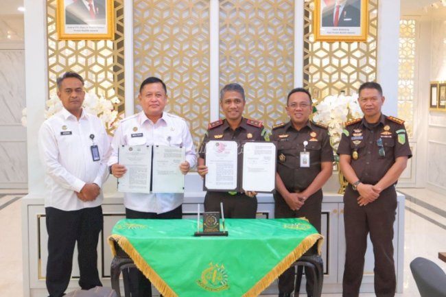 Kanwil Ditjenpas Kalsel dan Kejati Kalsel Sepakati Pembentukan Tim Inventarisasi BMN Rupbasan