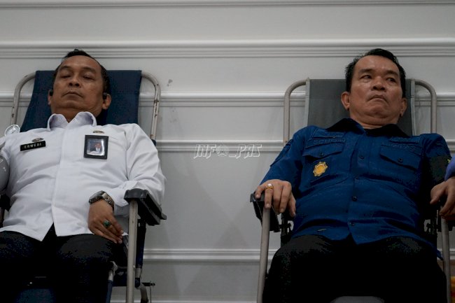 LPKA Palembang Gelar Donor Darah Sambut Hari Bakti Kemenimipas