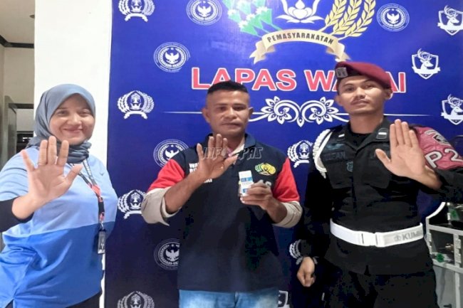 Wajib Tes Urine, Lapas Wahai Pastikan Warga Binaan Bersih Narkoba Sebelum Kembali ke Masyarakat
