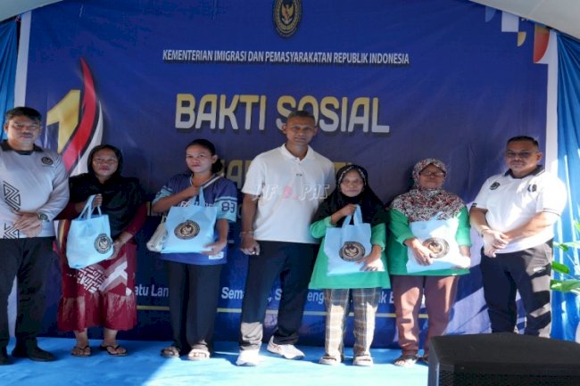 Lapas Palu Peduli Sesama, Gelar Baksos bagi Masyarakat