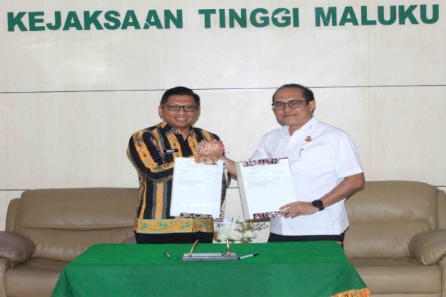 Kanwil Ditjenpas Maluku dan Kejati Maluku Sepakati Pembentukan Tim Inventarisasi BMN Rupbasan Ambon 