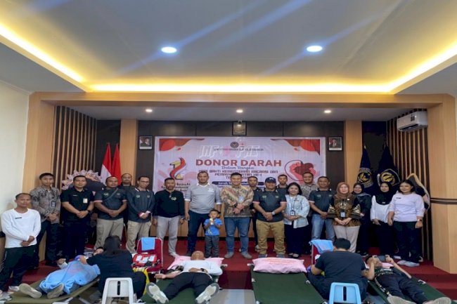 Lapas Luwuk Peringati Hari Bakti Kemenimipas lewat Aksi Sosial Donor Darah
