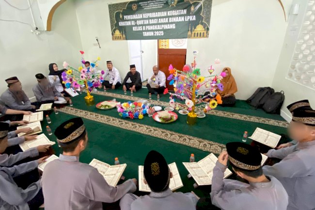 LPKA Pangkalpinang Fasilitasi Khatam Al-Qur’an 11 Anak Binaan