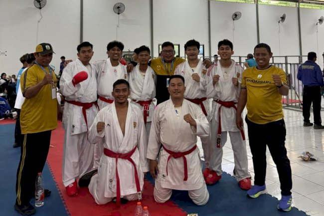 Petugas Lapas Narkotika Karang Intan Kembali Torehkan Prestasi, Raih Perunggu Karate di Porprov XII