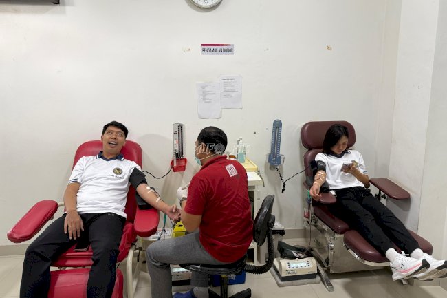 Lapas Tabanan Gelar Baksos dan Donor Darah Peringati Hari Bakti Kemenimipas