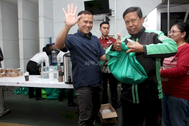 Momen Humanis di Lapas Madiun, Pedagang, Tukang Becak, hingga Ojol Berkumpul dalam Bakti Sosial