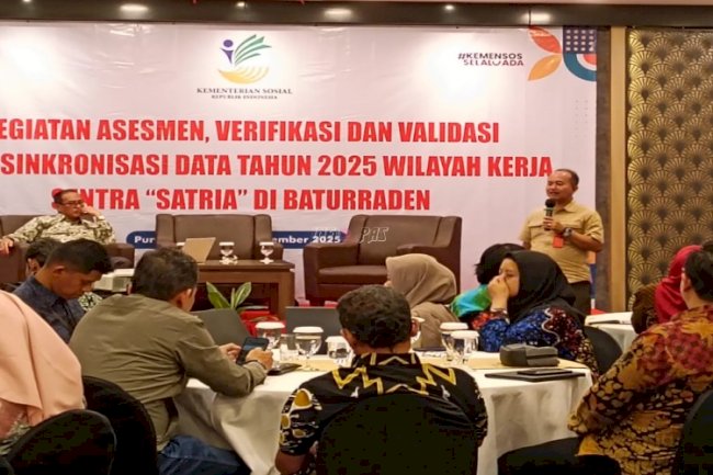 Bapas Purwokerto Tegaskan Komitmen Penguatan Data Sosial pada Kick-Off Sinkronisasi Data 2025 Sentra Satria Baturaden