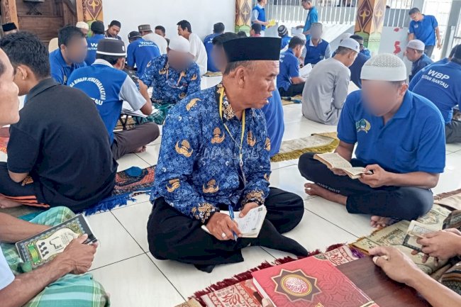 Rutan Rantau Gelar Pembinaan Mengaji, Dorong Perbaikan Diri Warga Binaan