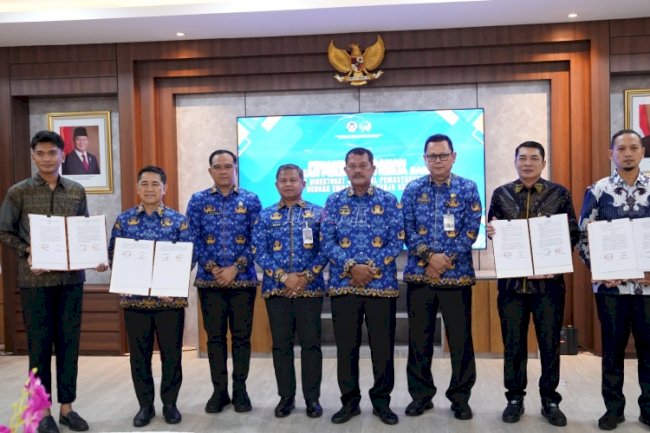 Perkuat Pembinaan Warga Binaan, Ditjenpas Sepakati Empat PKS dengan Mitra Kerja 