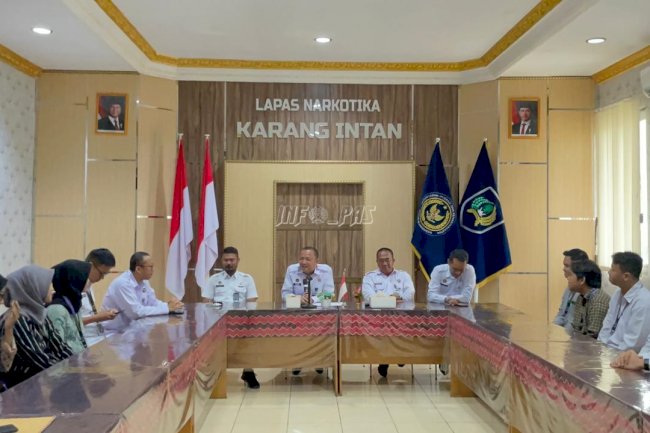 Calon Peserta Magang Lapas Narkotika Karang Intan Jalani Pembekalan Intensif