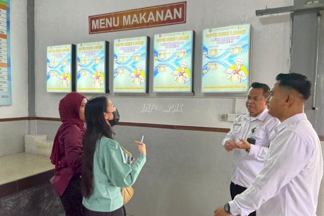Lapas Banjarbaru Fasilitasi Penelitian Dapur Sehat Mahasiswi ULM