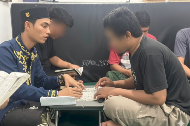 Bina Karakter, Rutan Palu Ikutkan 50 Residivis dalam Program Mengaji Intensif
