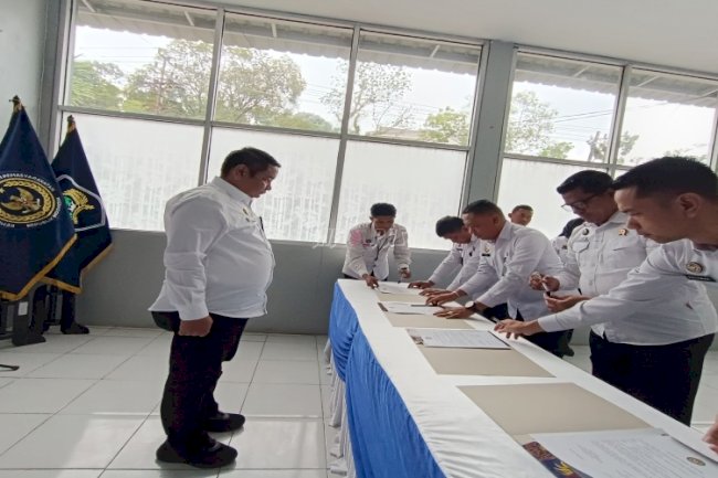 Pemasyarakatan Kaltim Wujudkan Pelayanan Prima lewat Penandatanganan Perjanjian Kinerja