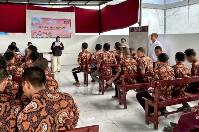 LPKA Medan Tingkatkan Literasi Hukum Anak Binaan lewat Penyuluhan Edukatif