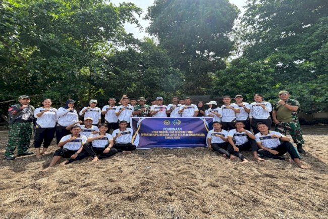 Lapas Bandanaira Bangun Disiplin dan Jiwa Korsa lewat Pembinaan FMD