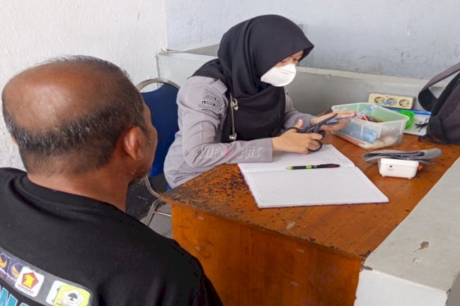 Program 'Jemput Sehat', Dokter Lapas Tual Keliling Sambangi Blok Hunian Warga Binaan