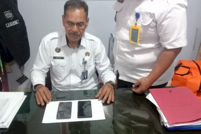 Petugas Lapas Bengkalis Gagalkan Penyelundupan Dua Unit Handphone oleh Pengunjung