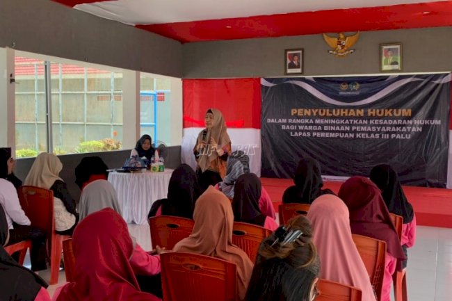 Lapas Perempuan Palu dan LIBU Perempuan Sulteng Gelar Penyuluhan Tingkatkan Kesadaran Hukum Warga Binaan