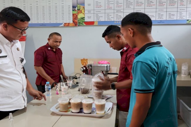 Pembinaan Berbuah Manis, Palasi Kopi LPKA Ambon Dapat Sambutan Positif 