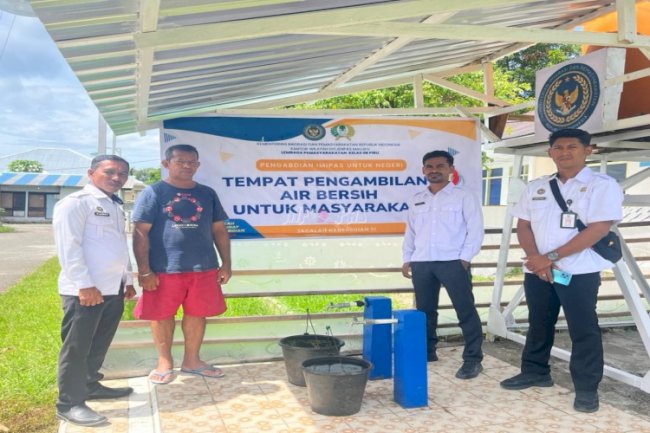 Lapas Piru Hadirkan Air Bersih Gratis untuk Masyarakat, Wujud Pengabdian IMIPAS untuk Negeri