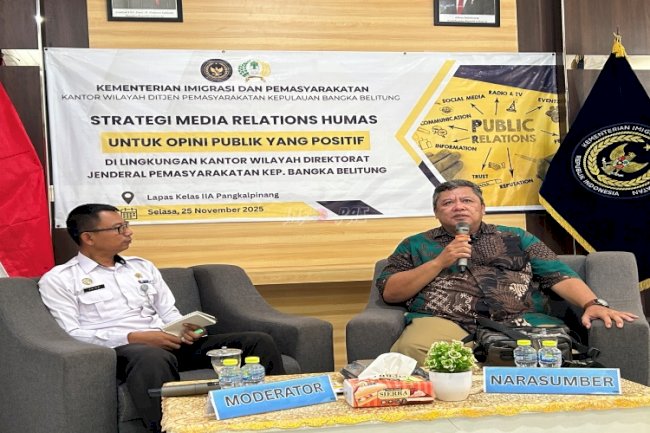 Humas Lapas Pangkalpinang Siap Gaungkan Citra Positif lewat Strategi Media Relations