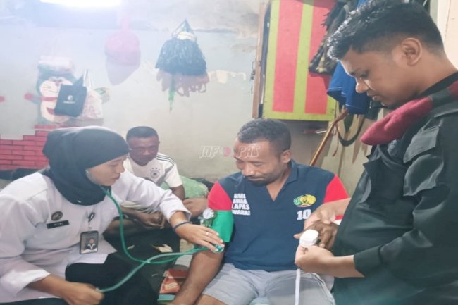 Lapas Wahai Kembali Gencarkan 'Program Perling', Pastikan Kesehatan Warga Binaan Terjamin