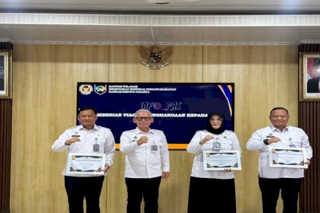  Lapas Cipinang Raih Penghargaan UPT Terbaik Pertama Bidang Kehumasan