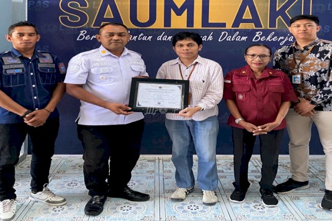 Ukir Prestasi IKPA Terbaik, Lapas Saumlaki Sabet Penghargaan dari KPPN Saumlaki