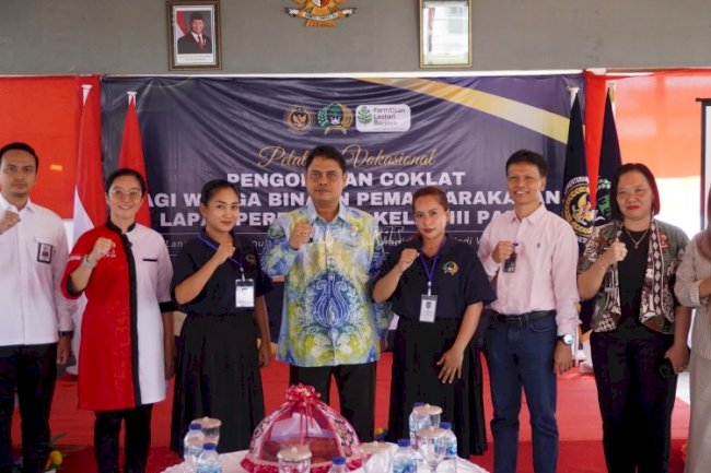 Kanwil Ditjenpas Sulteng Gelar Pelatihan Vokasional Olahan Cokelat bagi Warga Binaan Lapas Perempuan Palu