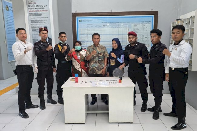 Lapas Namlea Pastikan Lingkungan Kondusif lewat Penggeledahan Rutin